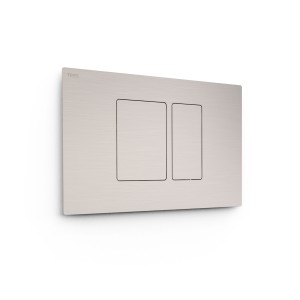 Bouton de chasse double pour WC  Chrome - TRES 25429801 