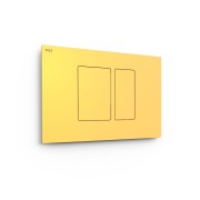 Bouton de chasse double pour WC  Or 24K - TRES 25429801OR 