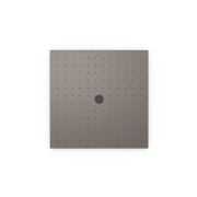 Pommeau de douche encastré au plafond 2 fonctions (pluie/free flow) Graphite  - TRES 13495102GR 