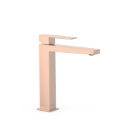 Mitigeur haut pour lavabo Slim Or Rose Mat 24K - TRES 20210303OPM 