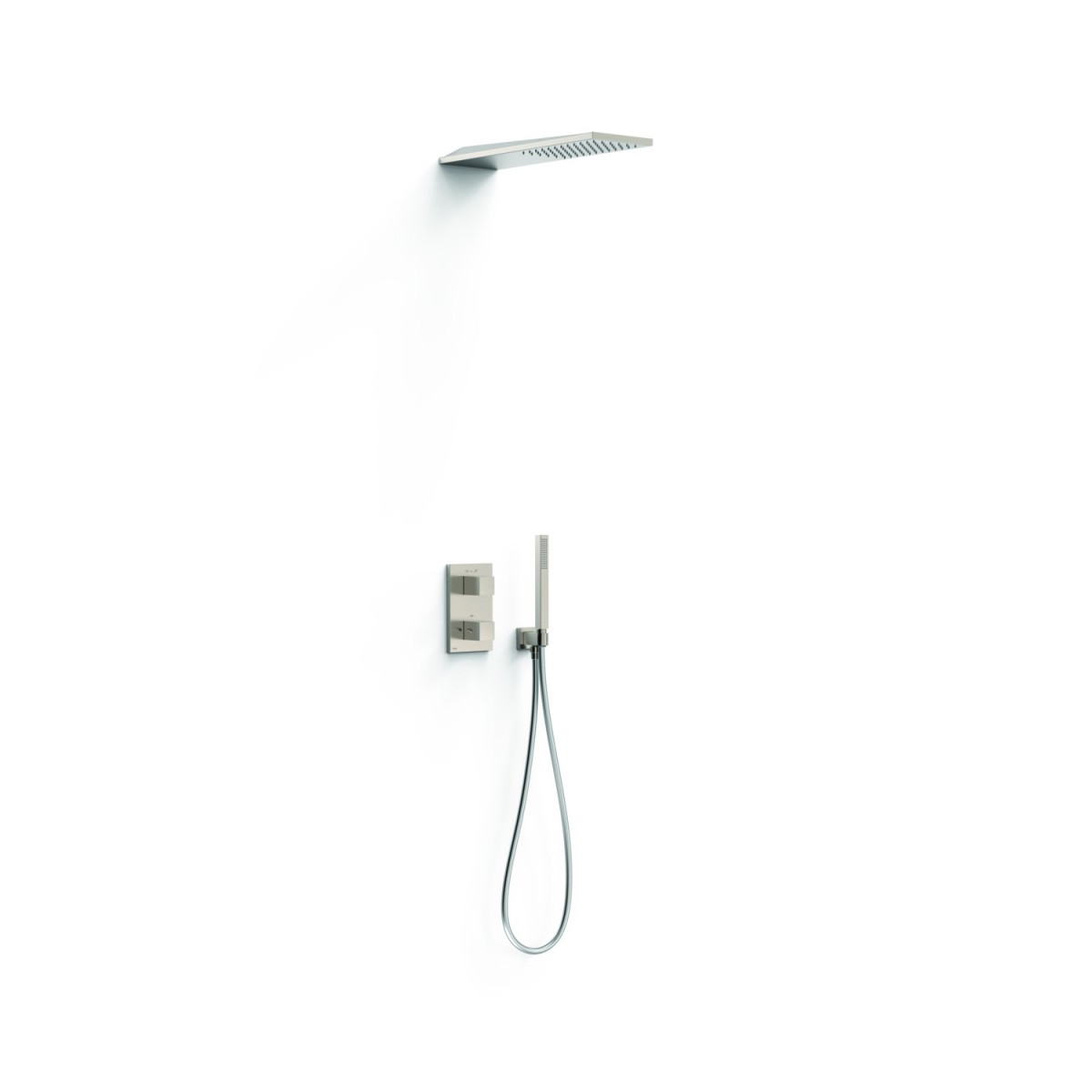 Kit robinet thermostatique encastré 2 voies pour douche Therm-box Chrome - TRES 20235055AC 