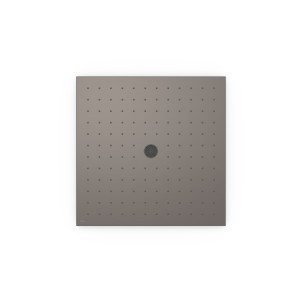 Pommeau de douche encastré au plafond 2 fonctions (pluie/free flow) Graphite  - TRES 13495102GR 