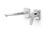 Pièce apparente pour élément encastré de lavabo Canigó Chrome - TRES 21730024 