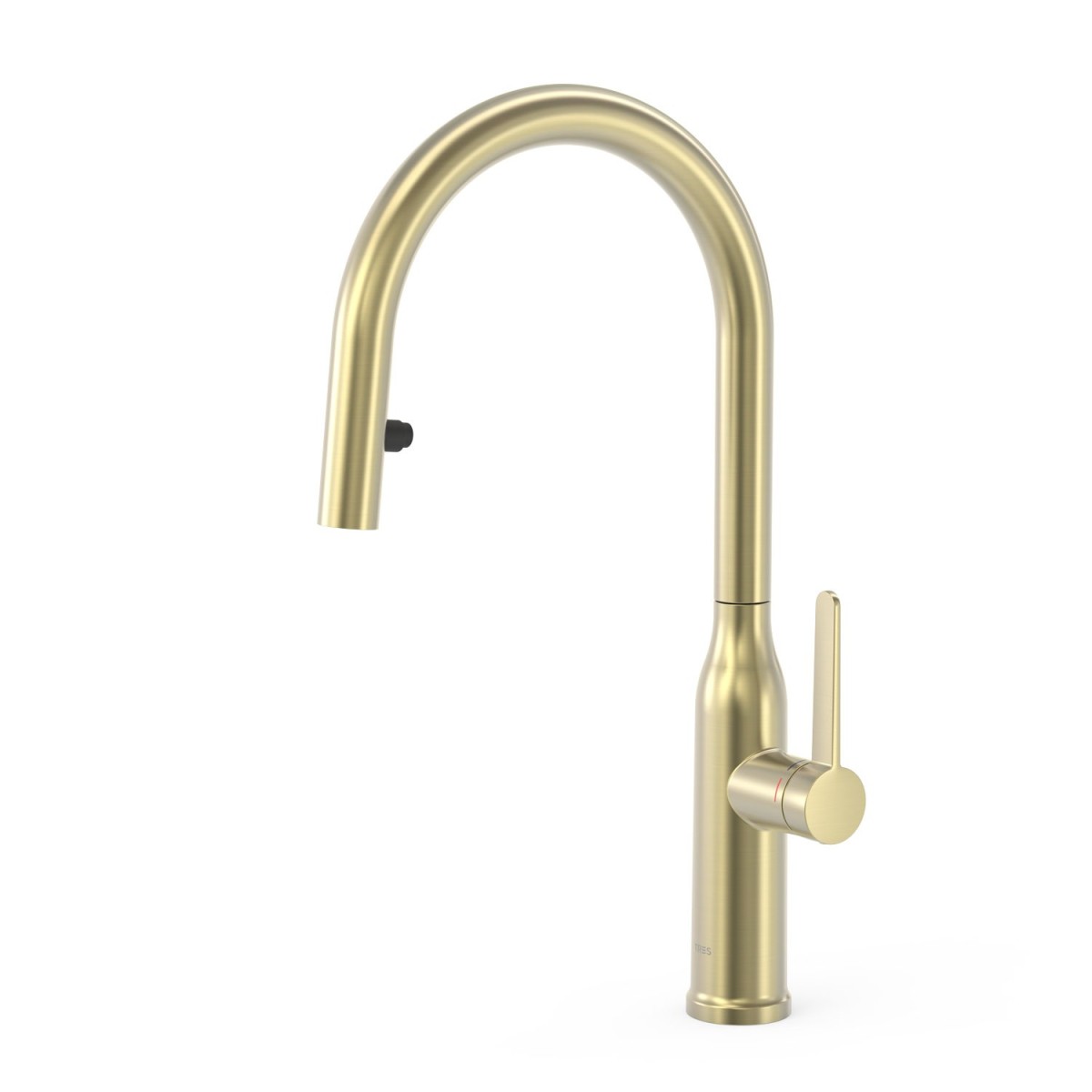 Mitigeur à bec amovible et 2 fonctions pour la cuisine Cava doré  - TRES 23043802CA 