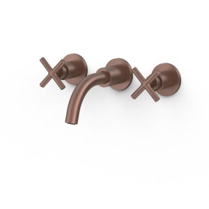 Mélangeur encastré pour lavabo Mont Blanc Volcanic - TRES 28330001VO 