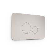 Bouton de chasse double pour WC  Chrome - TRES 25429802 