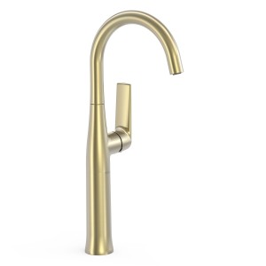 Mitigeur XL avec manette latérale pour lavabo Loft Cava doré  - TRES 22284701CA 