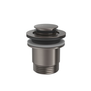 Bonde de vidage Click‑clack Simple‑rapid pour lavabo Graphite  - TRES 24284002GR 