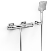 Mitigeur mural pour baignoire et douche Project Chrome - TRES 22117001 