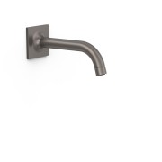 Bec mural fixe avec arrivée d'eau murale réglable en profondeur Graphite  - TRES 22118101GR 