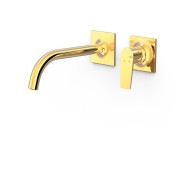 Pièce apparente pour élément encastré de lavabo Project Or 24K - TRES 22130002OR 