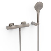 Mitigeur mural pour douche Loft Acier - TRES 22216701AC 