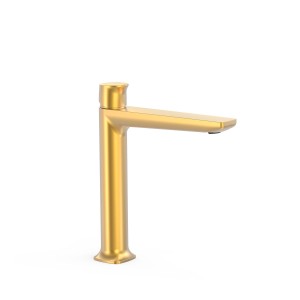 Mitigeur haut pour lavabo Loft Or Mat 24K - TRES 22220402OM 