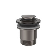 Bonde de vidage Click‑clack Simple‑rapid pour lavabo Graphite  - TRES 24284020GR 