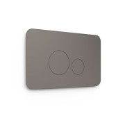 Bouton de chasse double pour WC  Graphite  - TRES 25429802GR 