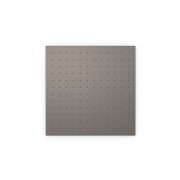 Pommeau de douche encastré au plafond 405x405 Graphite  - TRES 13495101GR 