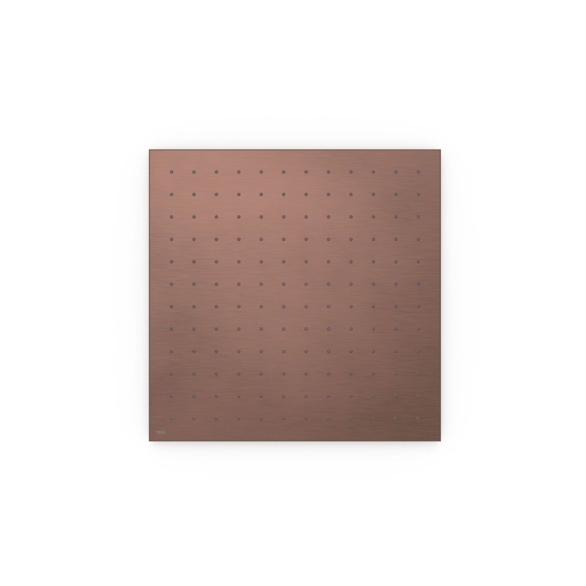 Pommeau de douche encastré au plafond 405x405 Volcanic - TRES 13495101VO 