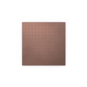 Pommeau de douche encastré au plafond 405x405 Volcanic - TRES 13495101VO 