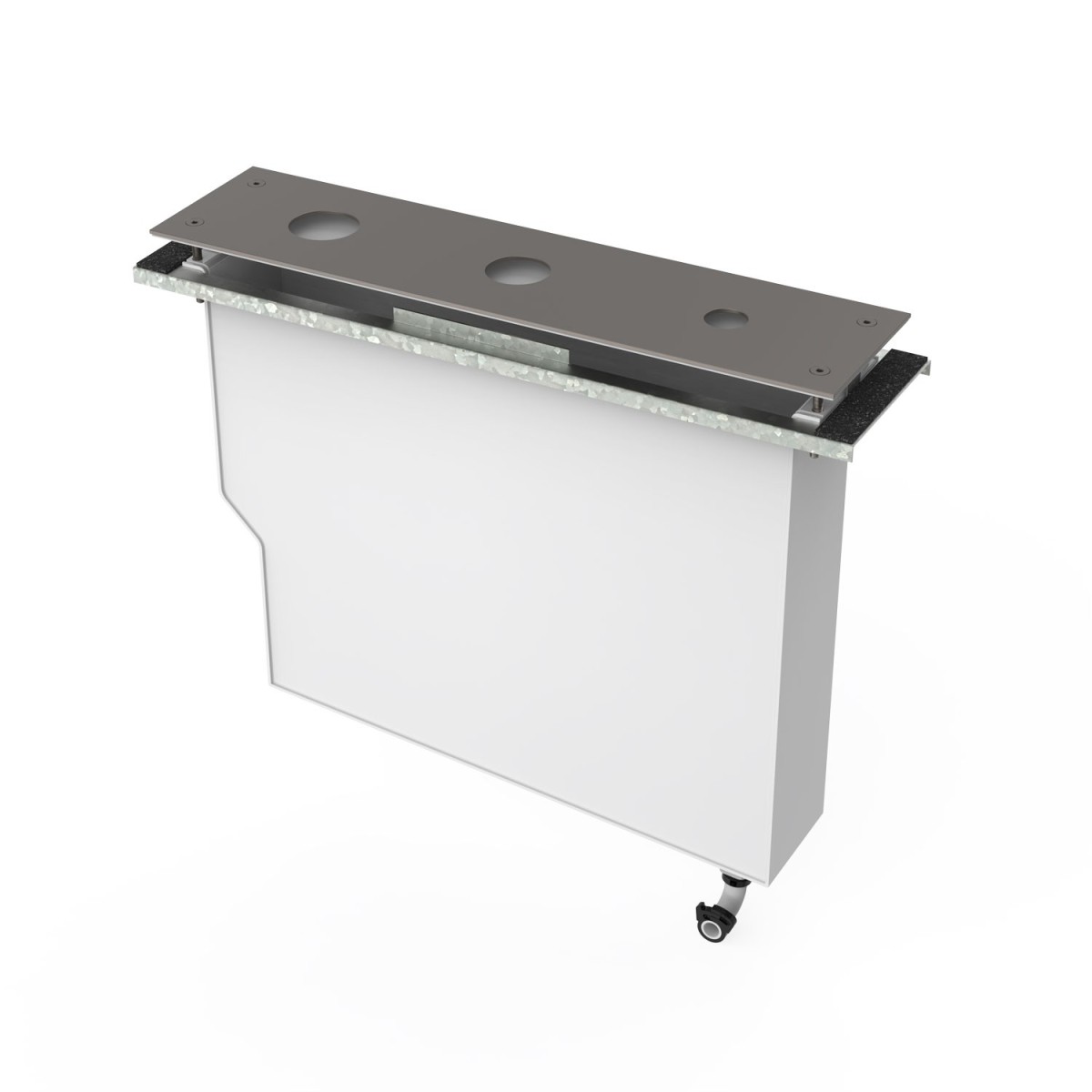 Réservoir pour robinetterie de rebord de baignoire Graphite  - TRES 20024501GR 