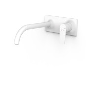 Pièce apparente pour élément encastré de lavabo Project Blanc mat - TRES 22130004BM 