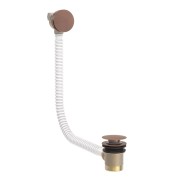 Bonde de vidage ronde Click‑clack avec système de remplissage et trop-plein Volcanic - TRES 03453430VO 