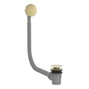 Bonde de vidage Click‑clack avec trop-plein Cava doré  - TRES 03453420CA 