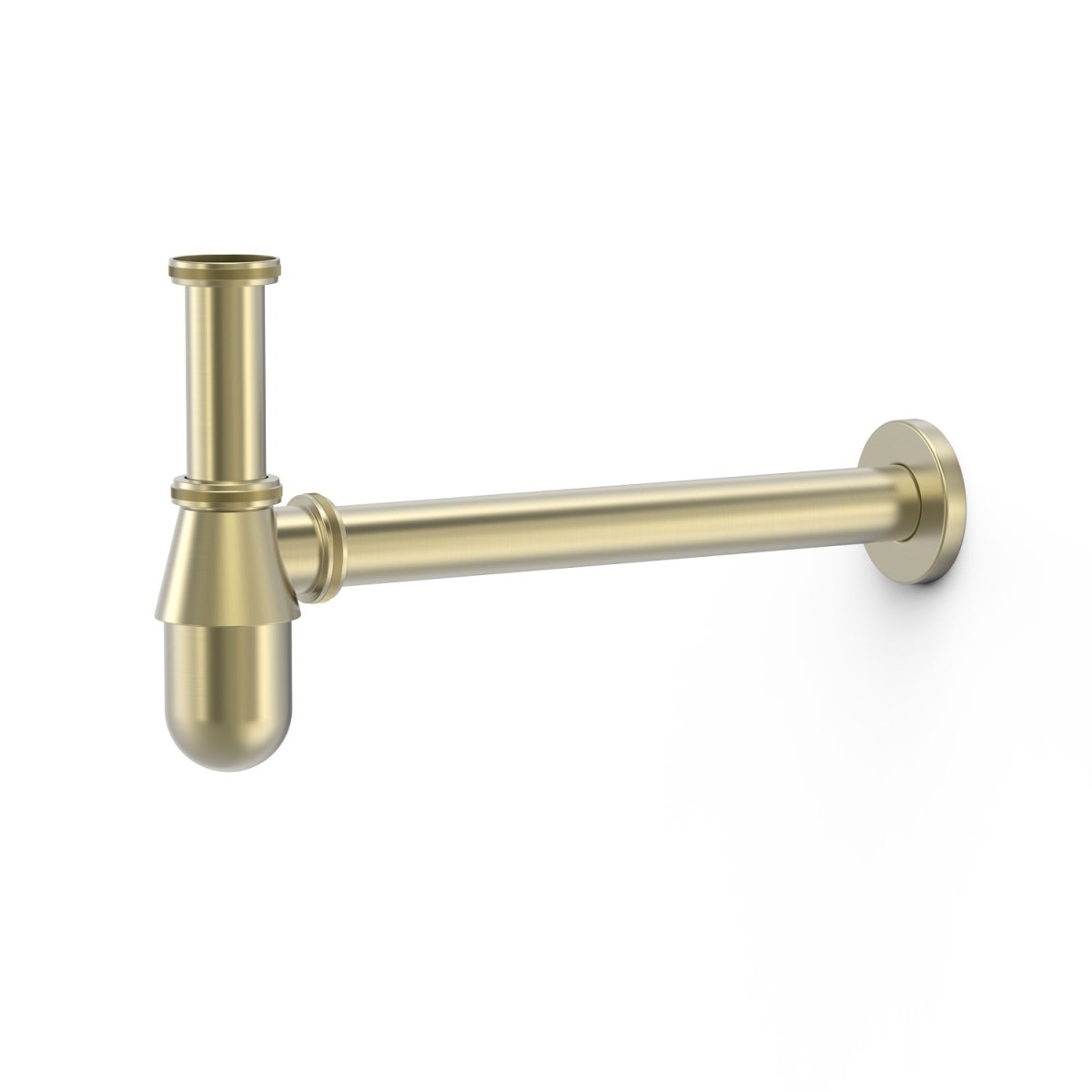 Siphon télescopique type bouteille Cava doré  - TRES 03463430CA 