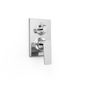 Pièce apparente pour boîtier encastré Rapid‑box 2 voies Project Chrome - TRES 22128110 