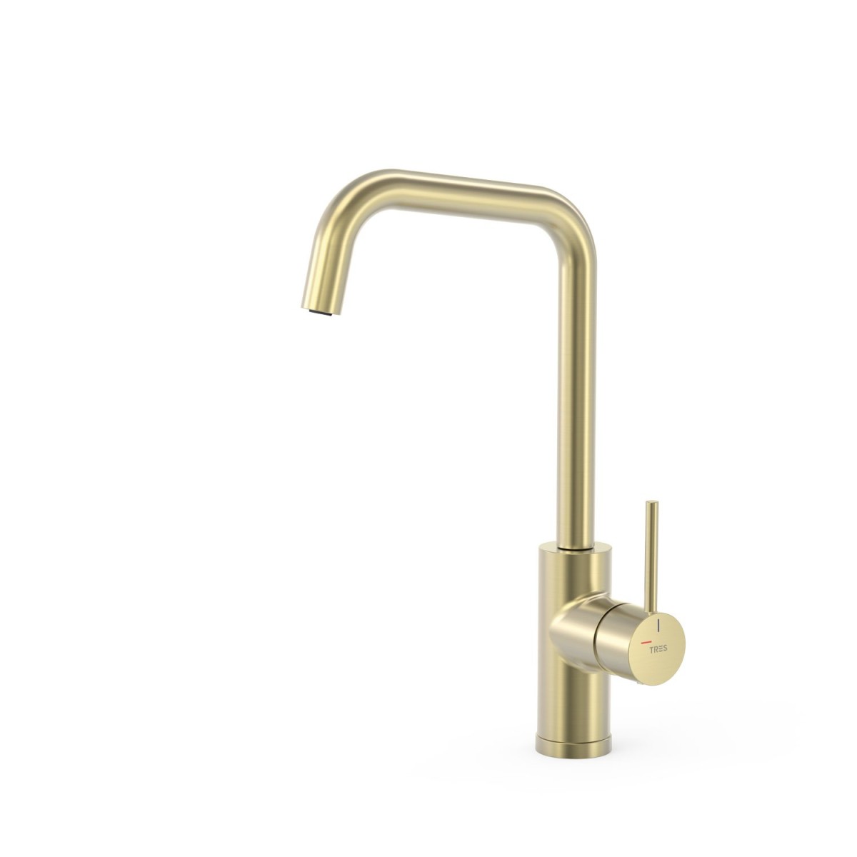 Mitigeur pour cuisine Cava doré  - TRES 23044007CA 