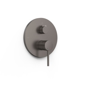 Pièce apparente pour boîtier encastré Rapid‑box 3 voies Study Graphite  - TRES 26227310GR 