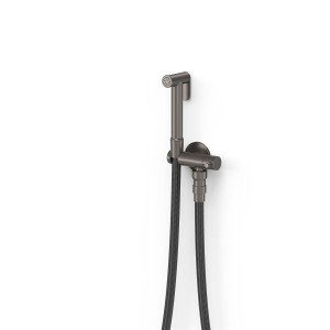 Mitigeur encastré avec douche pour WC  Graphite  - TRES 24112350GR 