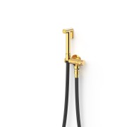 Mitigeur encastré avec douche pour WC  Or 24K - TRES 24112350OR 