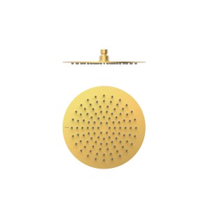 Pommeau de douche Extra-fin diam 250 mm Or Mat 24K - TRES 134315009OM 