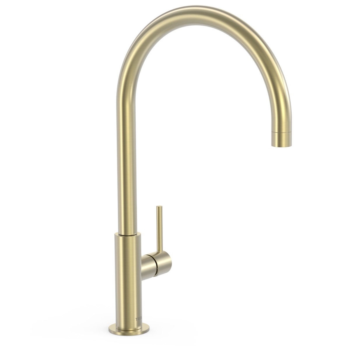 Mitigeur XL avec manette latérale pour lavabo Study Cava doré  - TRES 26290401CA 