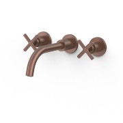 Mélangeur encastré pour lavabo Mont Blanc Volcanic - TRES 28330002VO 