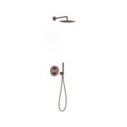 Kit robinet thermostatique encastré 2 voies pour douche Therm-box Volcanic - TRES 28335002VO 