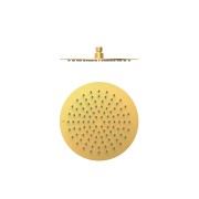 Pommeau de douche Extra-fin diam 250 mm Or Mat 24K - TRES 134315009OM 