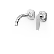 Pièce apparente pour élément encastré de lavabo Loft Chrome - TRES 22230001 