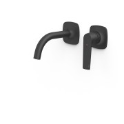 Pièce apparente pour élément encastré de lavabo Loft Noir mat - TRES 22230001NM 