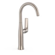 Mitigeur haut avec manette latérale pour lavabo Loft Acier - TRES 22264701AC 