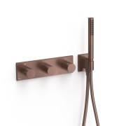 Robinet thermostatique encastré à 3 voies B-system Volcanic - TRES 30735301VO 