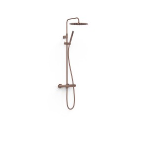 Ensemble de robinet thermostatique mural 2 voies pour douche Over-wall Volcanic - TRES 19039302VO 