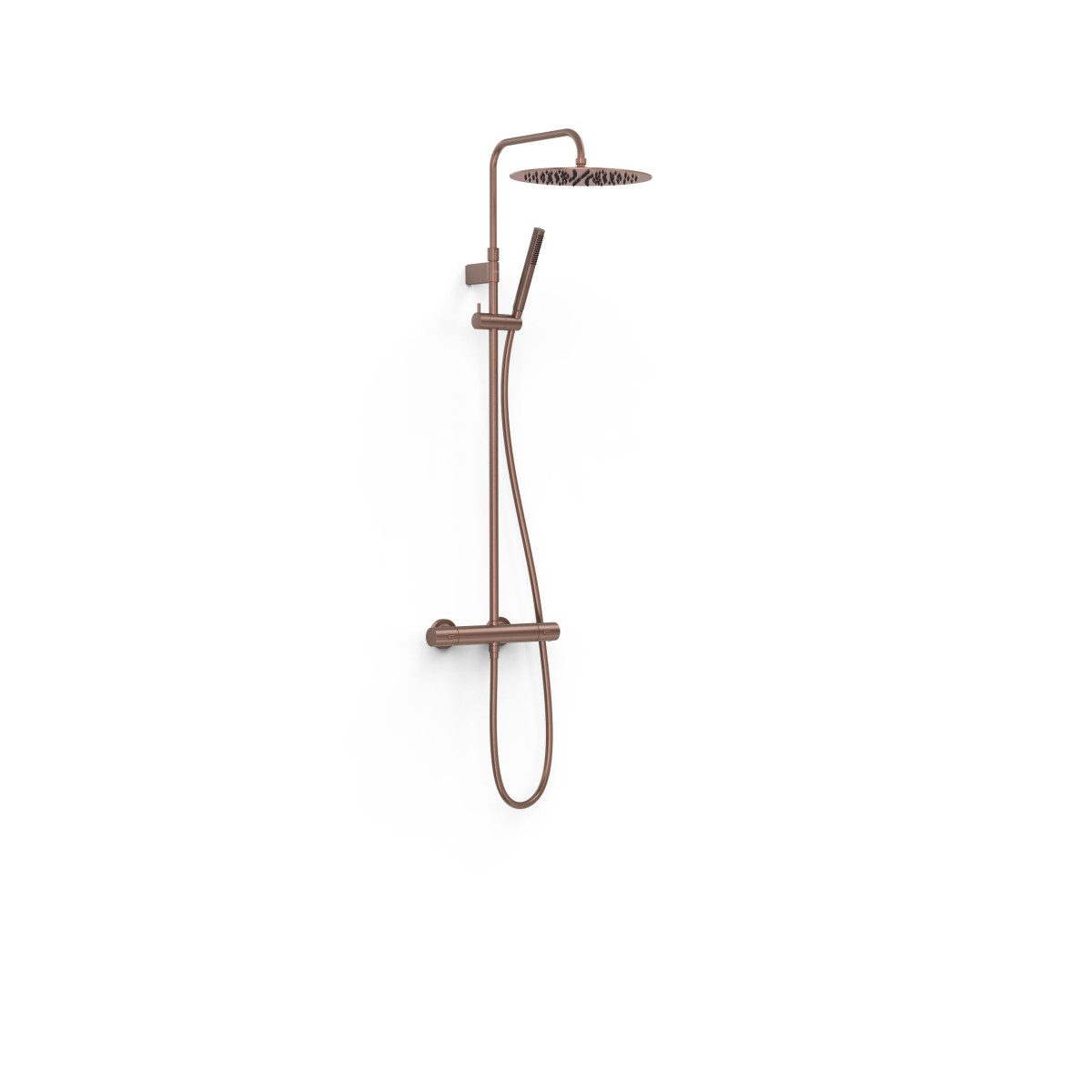 Ensemble de robinet thermostatique mural 2 voies pour douche Over-wall Volcanic - TRES 19039302VO 