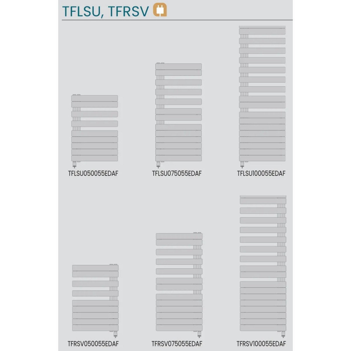 Acova Radiateur sèche-serviettes 500W Fassane Spa twist gauche IHD