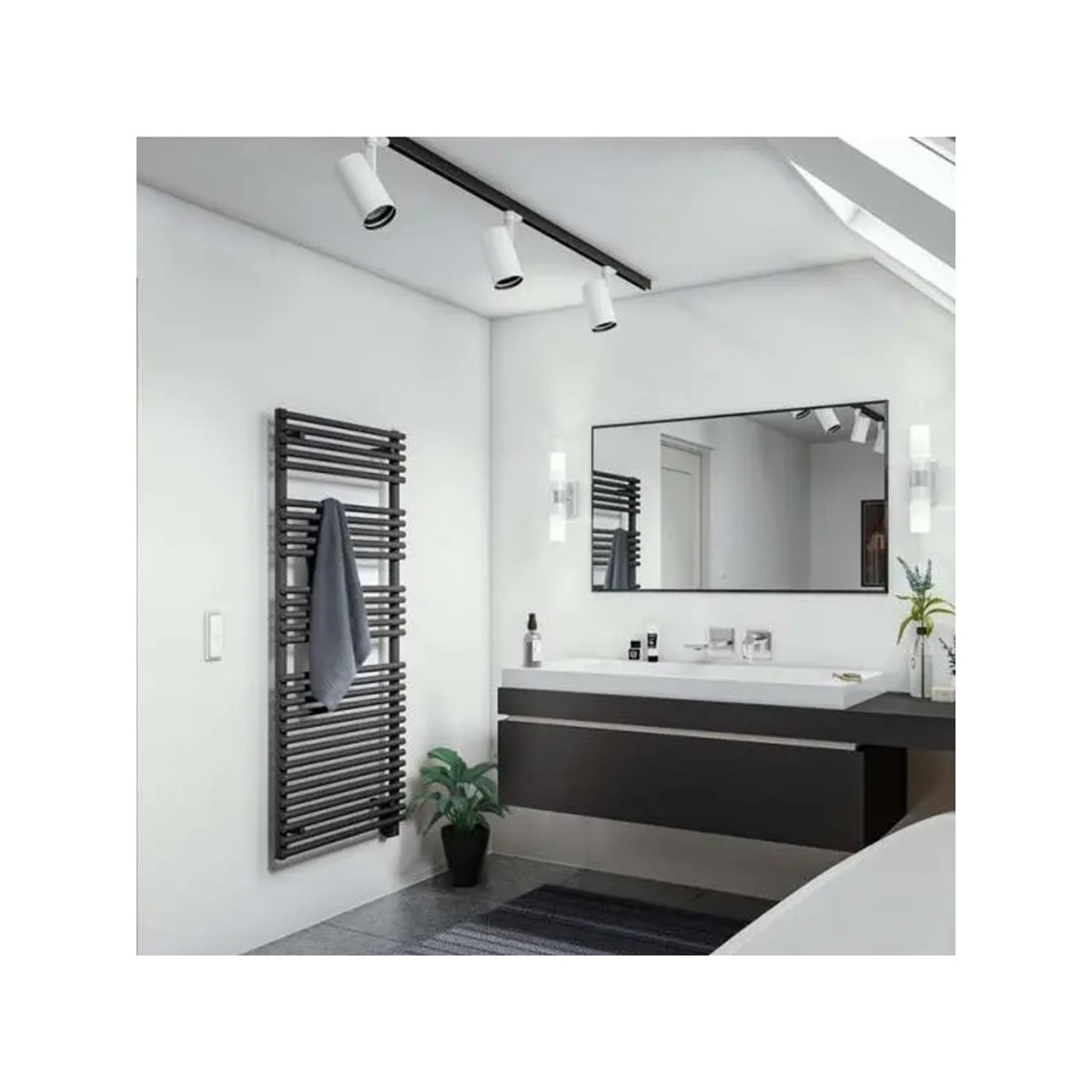 Sèche-serviette ACOVA CALA électrique 500W IHD TLNSS050050EDAF