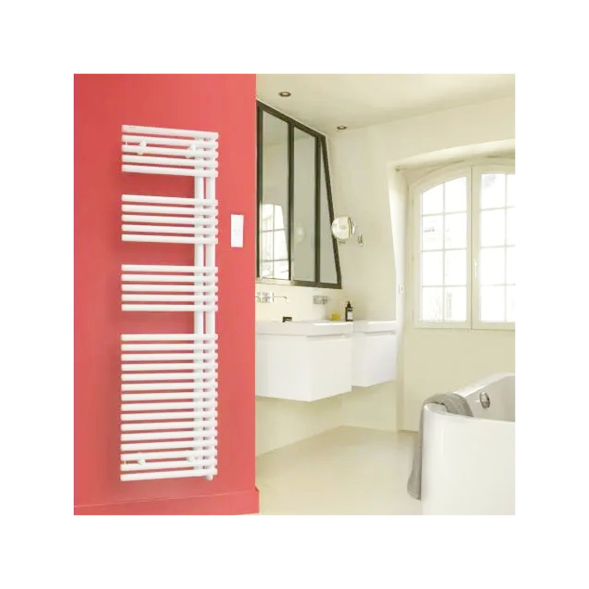 Sèche-serviette ACOVA CALA asymétrique droite électrique IHD