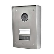 Platine JV vidéo, saillie, avec 2 boutons d'appel pour 2 moniteurs JV1MD - AIPHONE JV2DV 