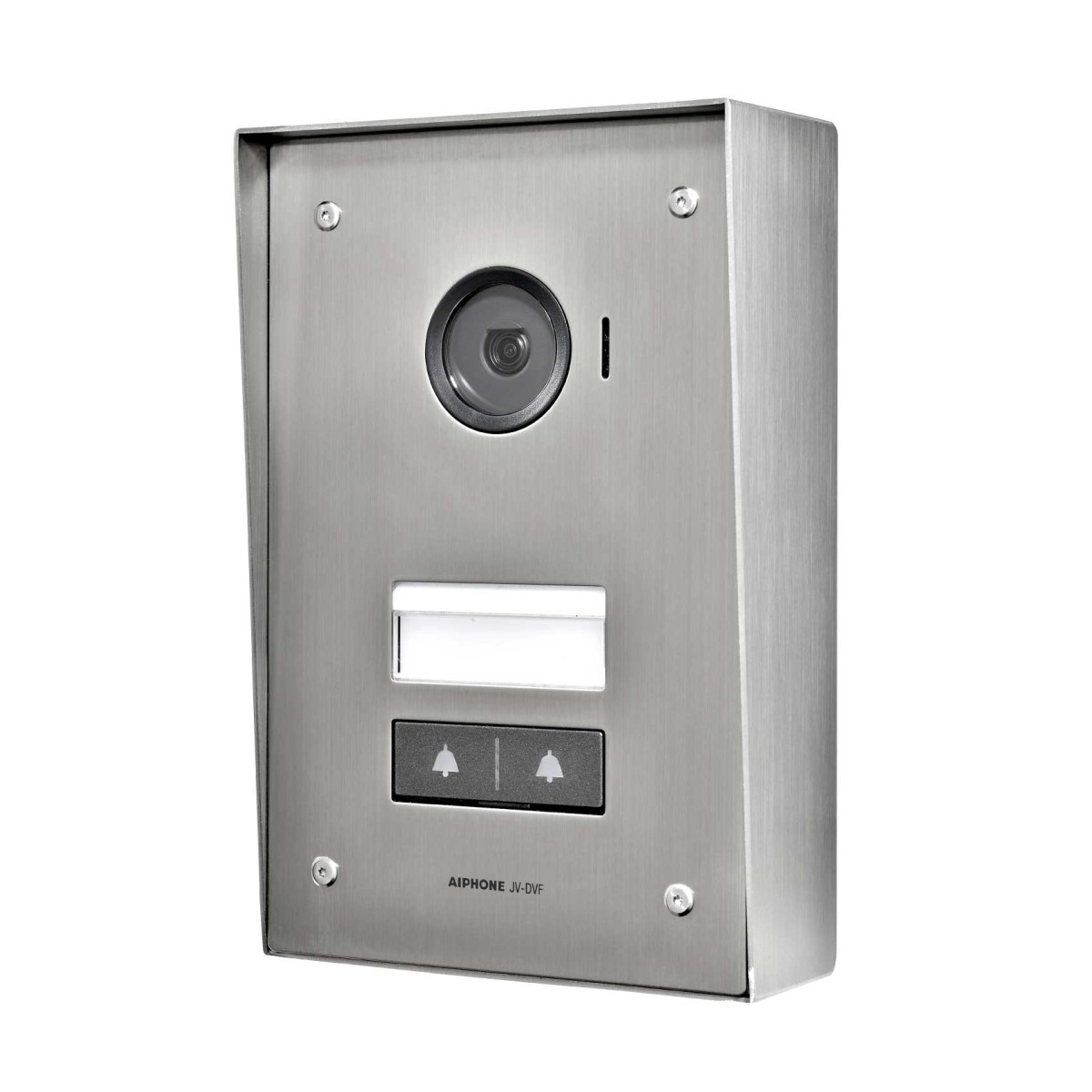 Platine JV vidéo, saillie, avec 2 boutons d'appel pour 2 moniteurs JV1MD - AIPHONE JV2DV 