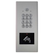 Clavier codé avec lecteur VIGIK+  intégré / gestion temps réel - finition argent - AIPHONE HEACTRV3 