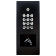 Clavier codé avec VIGIK+ intégré et gestion TR, finition noir - Délai 4 semaines - AIPHONE HEACTRBKV3 